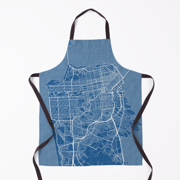 Item preview, San Francisco City Map of California, USA - Blueprint designed and sold by deMAP.