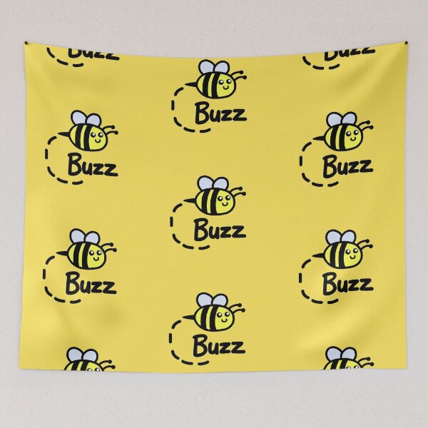 Item preview, Cute buzzing bee-yellow  designed and sold by charmednight.
