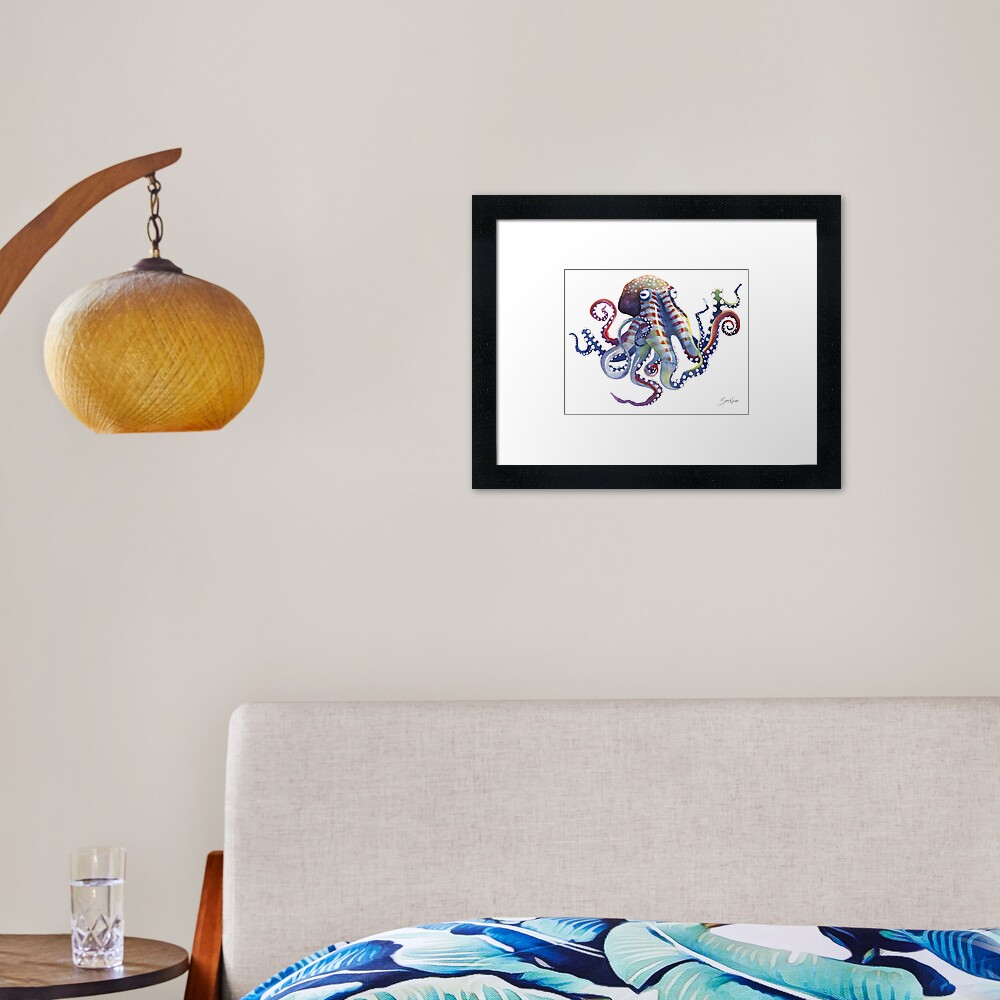 Octopus Framed Art Print