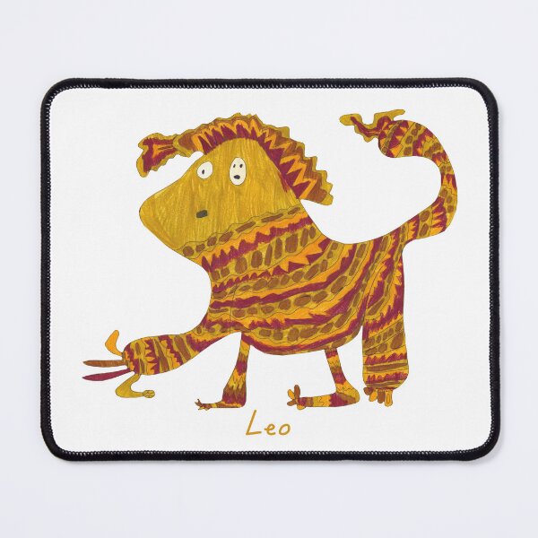 Item preview, Leo Zodiac Sign (large text) designed and sold by artimeencf.