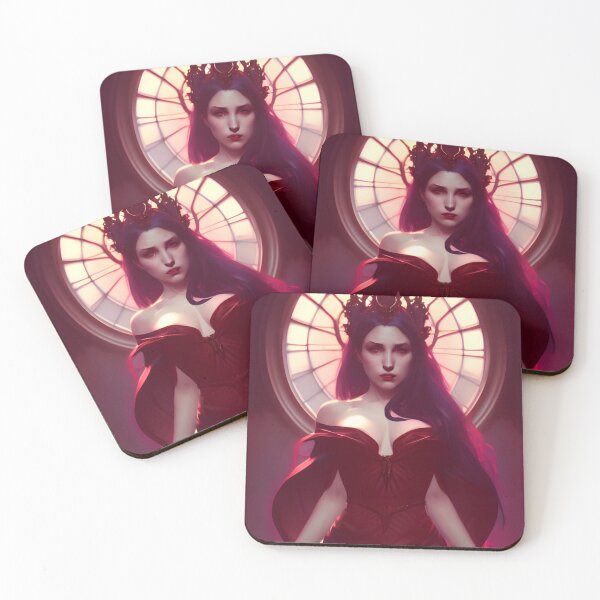 Item preview, Beautiful Vampire Bride Brunette Red Gold designed and sold by Eliteijr.