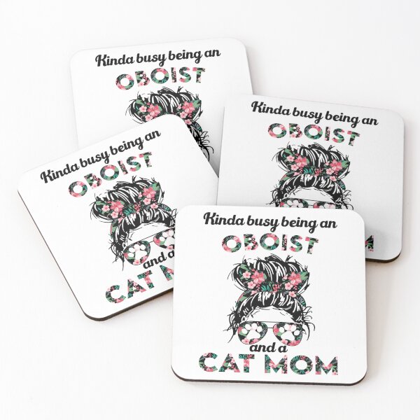 Item preview, Oboist girl and a cat lover . Perfect present for mother dad friend him or her  Essential  designed and sold by mefajaguhe.