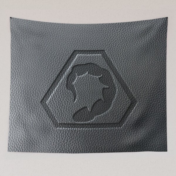 Item preview, Nod Leather Pressed Logo designed and sold by A1cibiades.