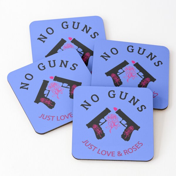 Item preview, NO GUNS, JUST LOVE & ROSES designed and sold by al21ex.