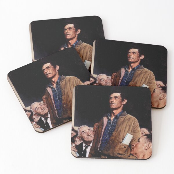 Item preview, norman rockwell freedom Of Speech vintage designed and sold by mielania.