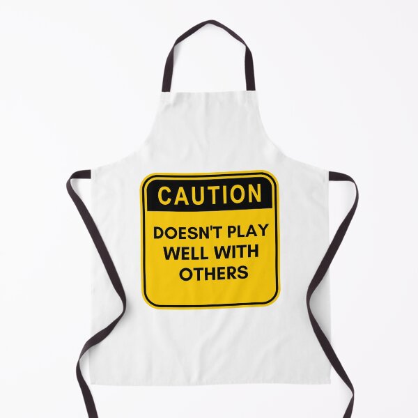 Item preview, Caution Doesn't play well with others designed and sold by The-Meraki-Man.