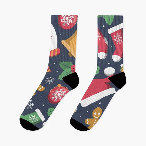 Item preview, Colorful Christmas Pattern designed and sold by Vector Scout Lab.