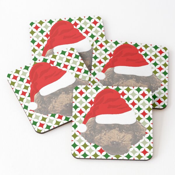 Item preview, Poodle Christmas designed and sold by artylulu.