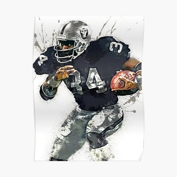 Bo Jackson (White) Poster for Sale by AETHERART