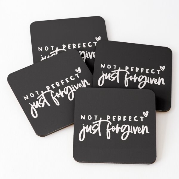 Item preview, Not Perfect Just Forgiven designed and sold by Rowena Jones.