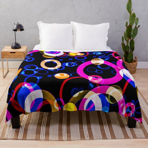 Item preview, Cute Bubbles, Retro Abstract Multi Color Pattern designed and sold by Mr-true-design.