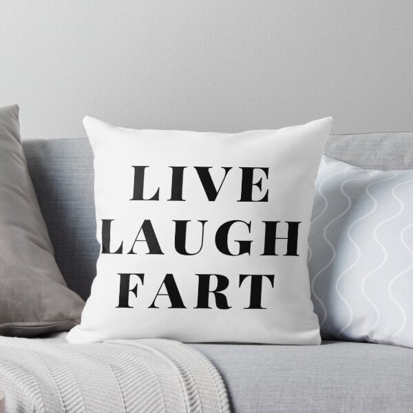 Item preview, live laugh fart - funny inspirational mocking quote  designed and sold by sweary12.