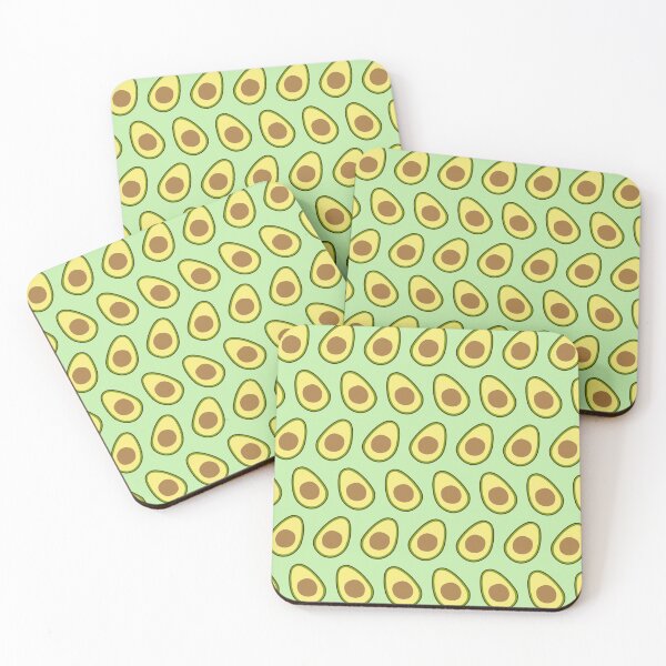 Item preview, Small medium avocado pattern 1 designed and sold by LemonCreamyyyy.