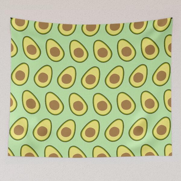 Item preview, Small medium avocado pattern 1 designed and sold by LemonCreamyyyy.