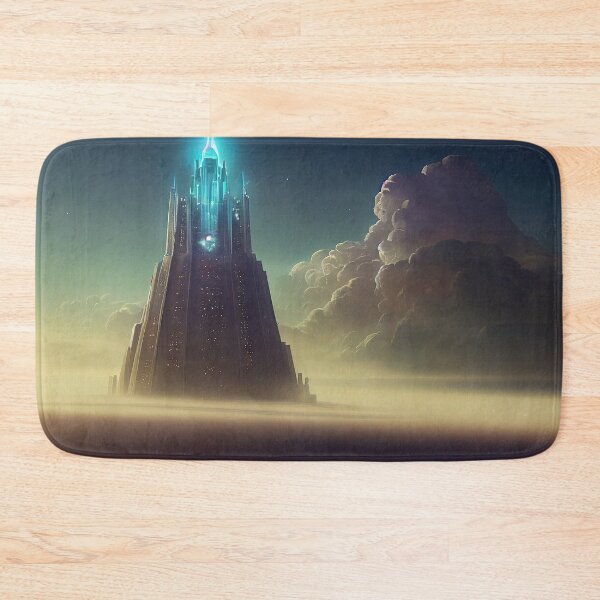 Item preview, Aquamarine Tower designed and sold by OccultDreams.