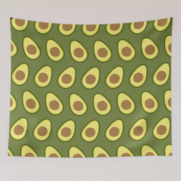 Item preview, Small medium avocado pattern 3 designed and sold by LemonCreamyyyy.