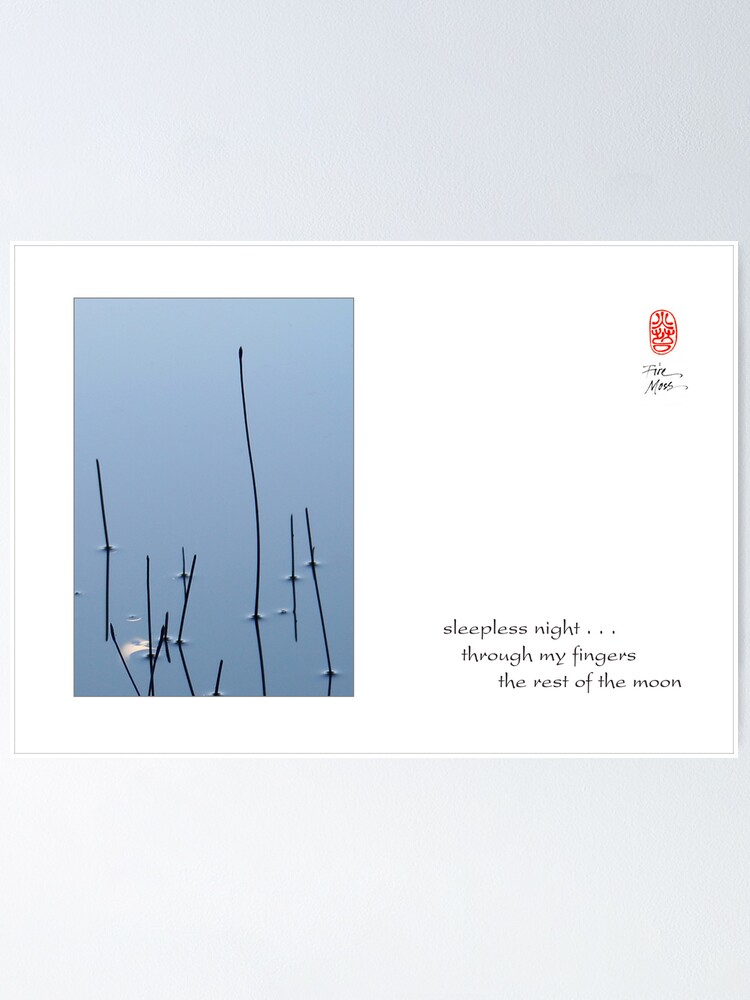Alternate view of sleepless night Poster