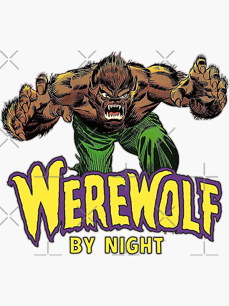 Werewolf By Night a Werewolf By Night Poster for Sale by Krfana