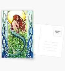 Postales Sirena del bosque Kelp