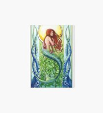 Kelp Forest Mermaid Art Board