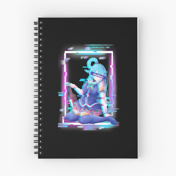 Item preview, Aqua Konosuba Inspired Glitch Effect  designed and sold by lakowallav2.