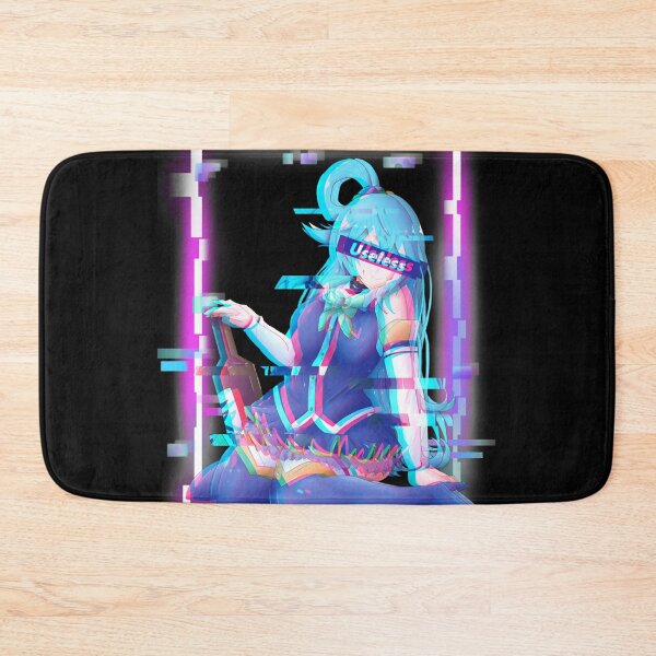 Item preview, Aqua Konosuba Inspired Glitch Effect  designed and sold by lakowallav2.