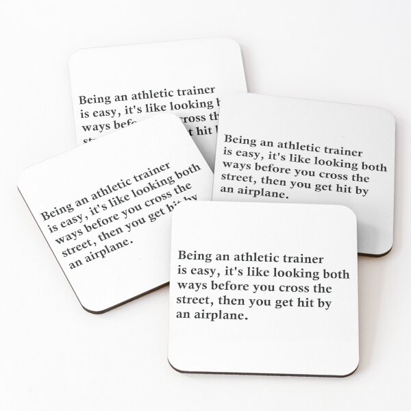 Item preview, Being An Athletic Trainer Is Easy designed and sold by woodesigner.