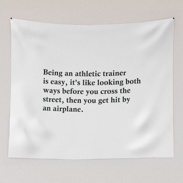 Item preview, Being An Athletic Trainer Is Easy designed and sold by woodesigner.