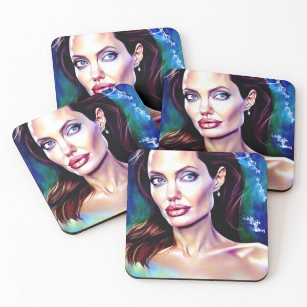 Item preview, Angelina Jolie portrait designed and sold by AngelinaFan.