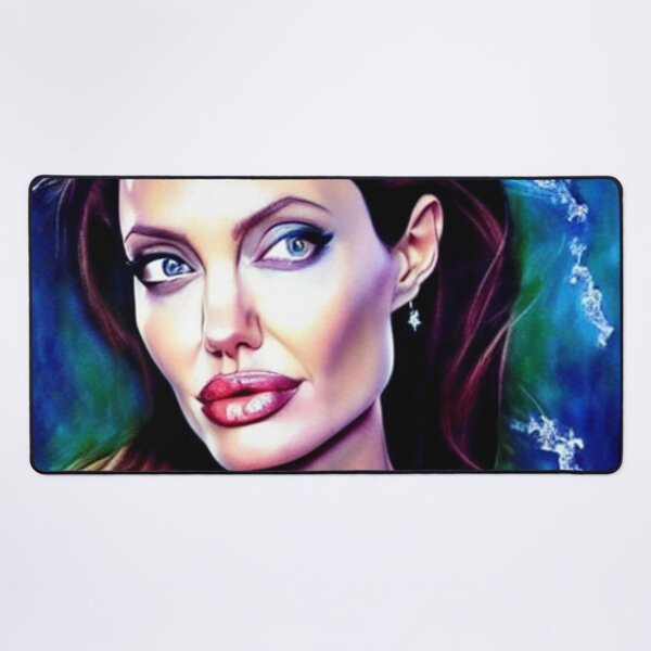 Item preview, Angelina Jolie portrait designed and sold by AngelinaFan.