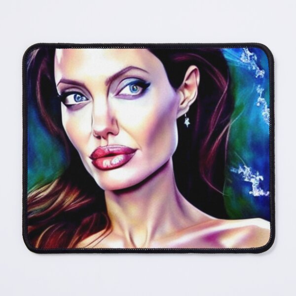 Item preview, Angelina Jolie portrait designed and sold by AngelinaFan.