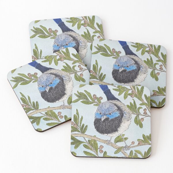 Item preview, Fairy Wren in a tree designed and sold by AussieLogic.