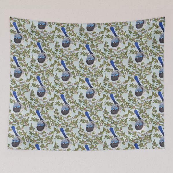 Item preview, Fairy Wren in a tree designed and sold by AussieLogic.