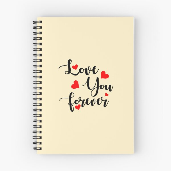 Item preview, Love you Forever, Typography t shirt lettering quotes design designed and sold by CreativeFrndz.