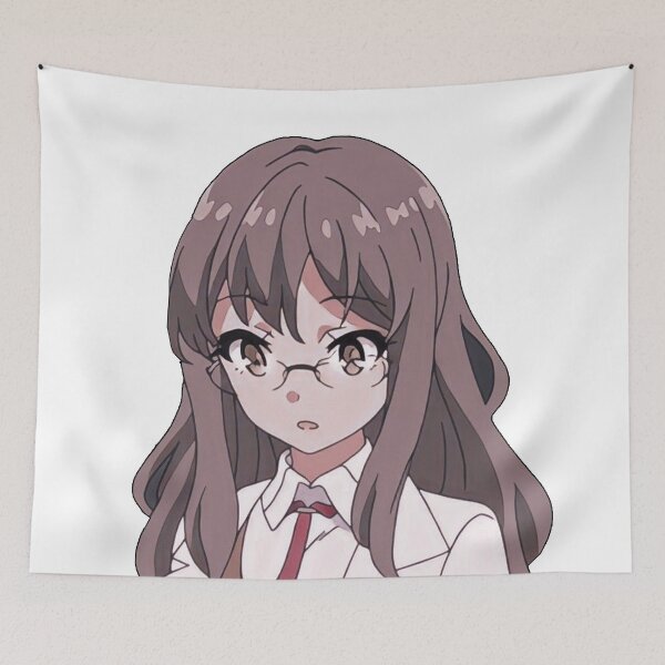 Item preview, Rio Futaba - RASCAL DOES NOT DREAM OF BUNNY GIRL SENPAI designed and sold by Weebo-worldd.