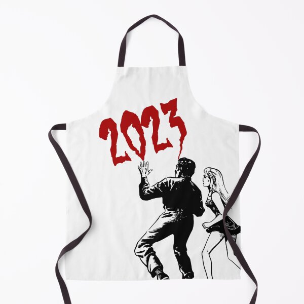 Item preview, '2023 will be a good year' Horror - Retro Design for T-shirts, mugs, phone cases and other accessories designed and sold by Ridiculam Toga.
