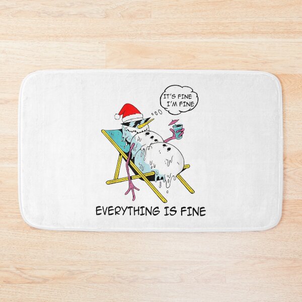 Item preview, Christmas It's Fine I'm Fine Everything Is Fine Funny Women designed and sold by IsraelCastro.