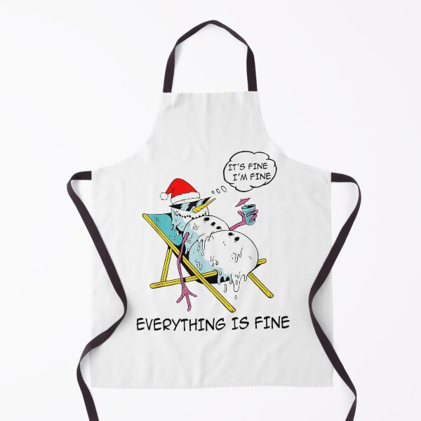 Item preview, Christmas It's Fine I'm Fine Everything Is Fine Funny Women designed and sold by IsraelCastro.
