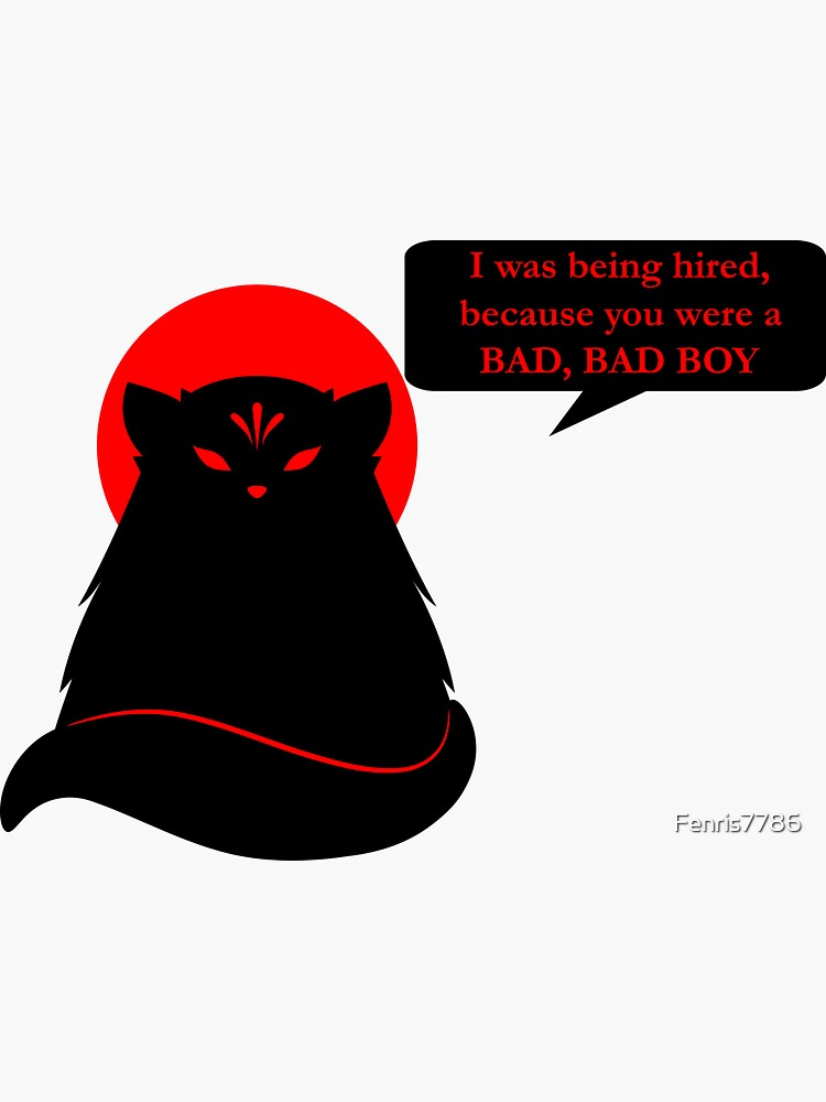 "Halloween killer cat Blackred anime cat Red moon cat Being hired to serve justice