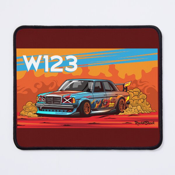Item preview, W123 restomod designed and sold by Rocket Shock.