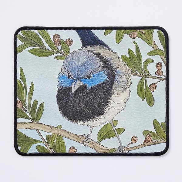 Item preview, Fairy Wren in a tree designed and sold by AussieLogic.