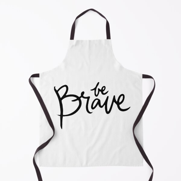 Item preview, Be Brave typography designed and sold by Shehzadi Sana.