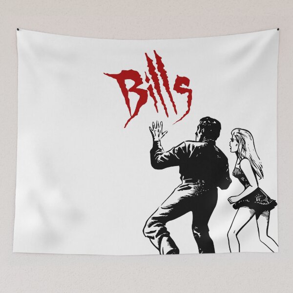 Item preview, 'Bills' Modern Horror Story - Retro Design for T-shirts, mugs, phone cases and other accessories designed and sold by Ridiculam Toga.