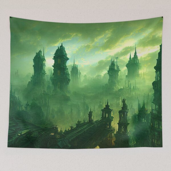 Item preview, Post-Apocalyptic City (Variation) designed and sold by OccultDreams.