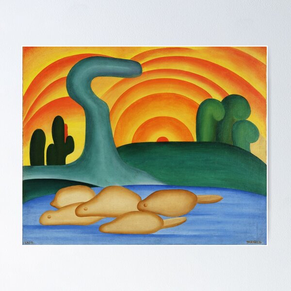 Item preview, Tarsila do Amaral Art 1886, São Paulo, Brésil designed and sold by space company ®.