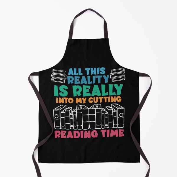 Item preview, All This Reality Is Really Cutting Into My Reading Time designed and sold by ArtByMouad.