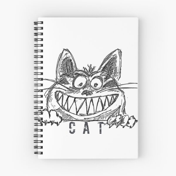 Item preview, Cat monster illustration designed and sold by Trilala.