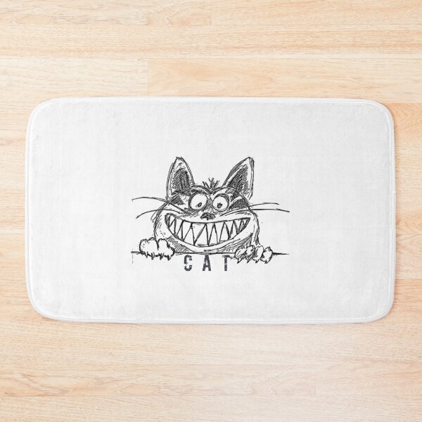 Item preview, Cat monster illustration designed and sold by Trilala.
