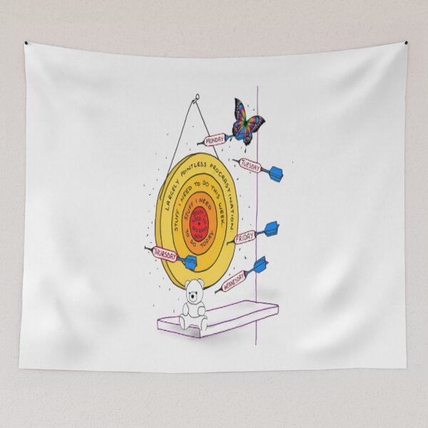 Item preview, Hand drawn human stories. "Missed the target."  designed and sold by ErisMerch.