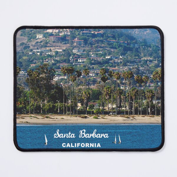 Item preview, Santa Barbara, California - Beautiful Palm-lined Beaches designed and sold by leemcnut.